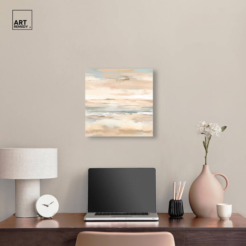 Roseate Skyfall II Canvas by Art Remedy, Gallery Wrapped