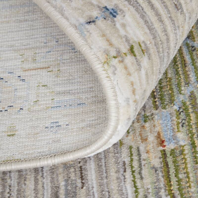 Melrose R39NZ Distressed Transitional Area Rug