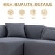 preview thumbnail 7 of 10, Williamspace 102" L Shape Sectional Sofa Couch