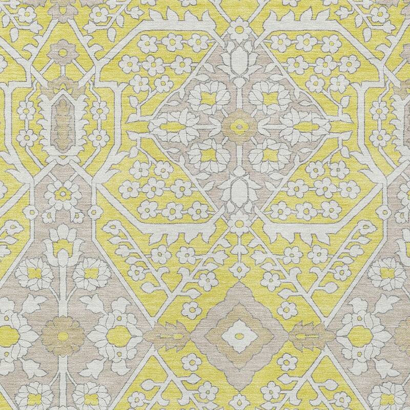 HomeRoots Floral Transitional Rectangle Outdoor Rug