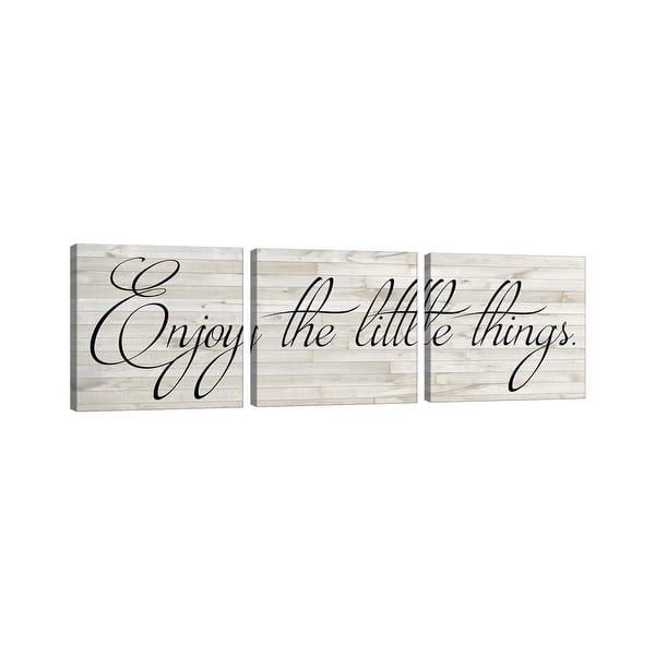 slide 2 of 7, iCanvas "Family Inspiration II" by Alicia Ludwig 3-Piece Canvas Wall Art Set