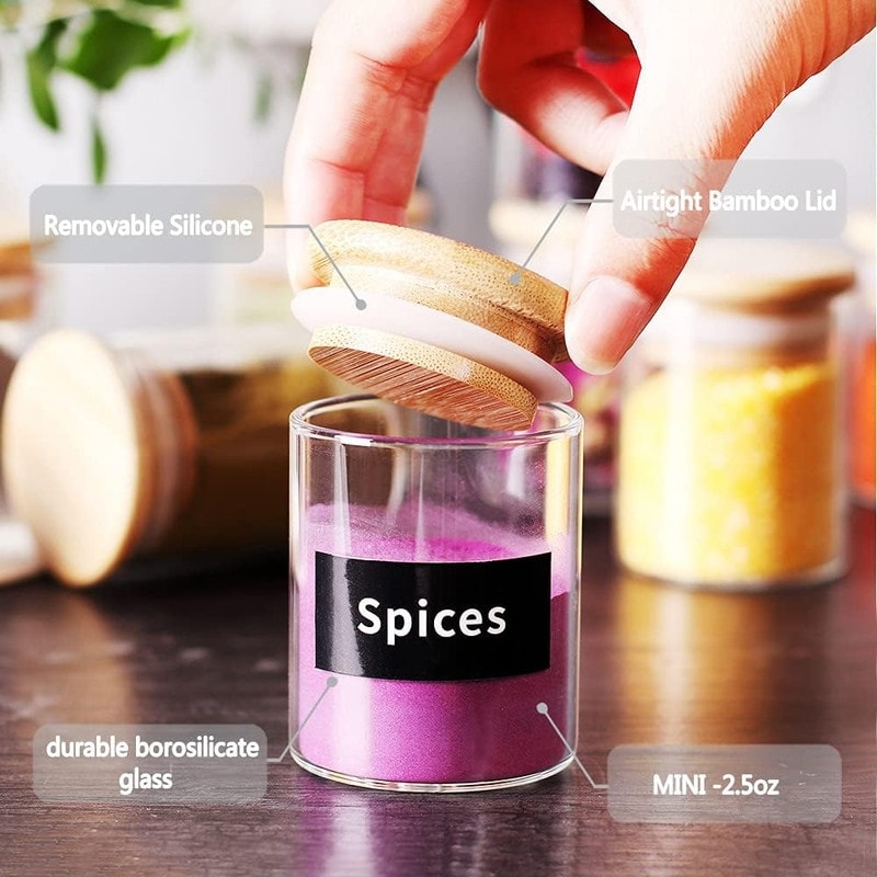 Mini spice jars store