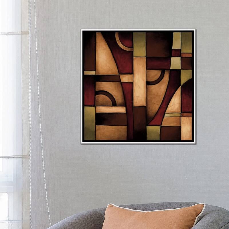 iCanvas "Connections II" by Eve Framed Canvas Print