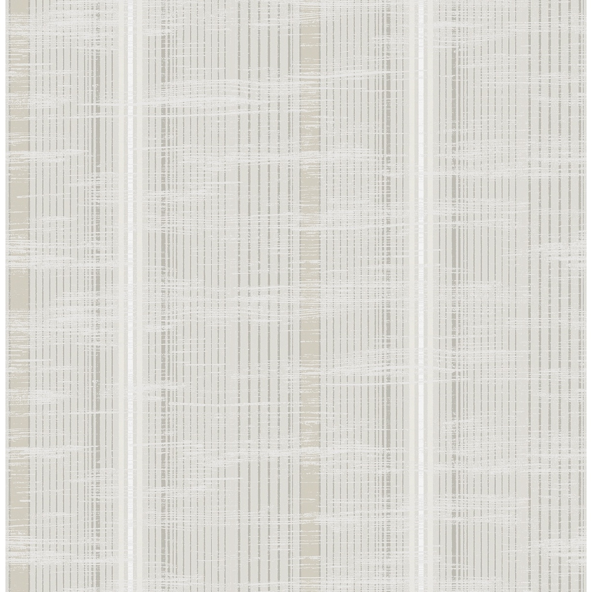 Seabrook Designs Longthorpe Stripe Unpasted Wallpaper