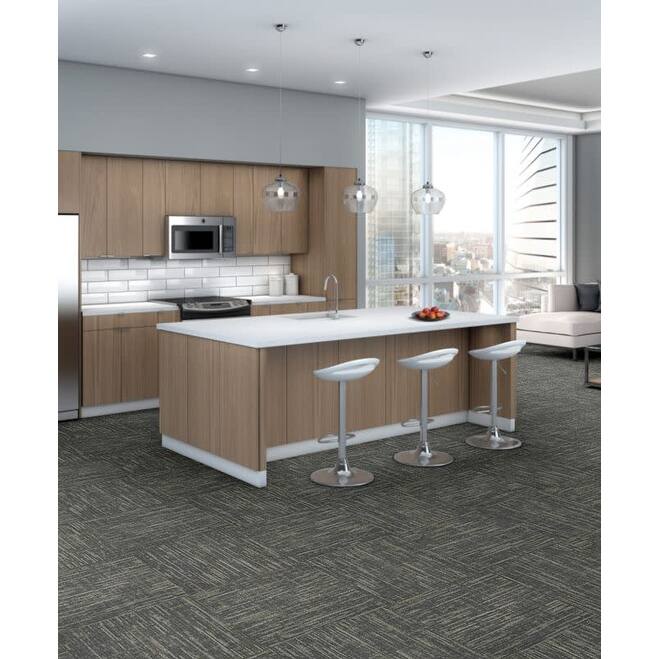 Shaw Philadelphia Commercial Reveal 24" x 24" Glue Down Carpet Tile -