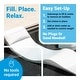 preview thumbnail 16 of 48, Aqua Outdoors In-Pool Chaise Lounge Chairs for 0-9 In. of Water - All Weather Resistant, No Plugs/Tools Needed - (Set of 2)