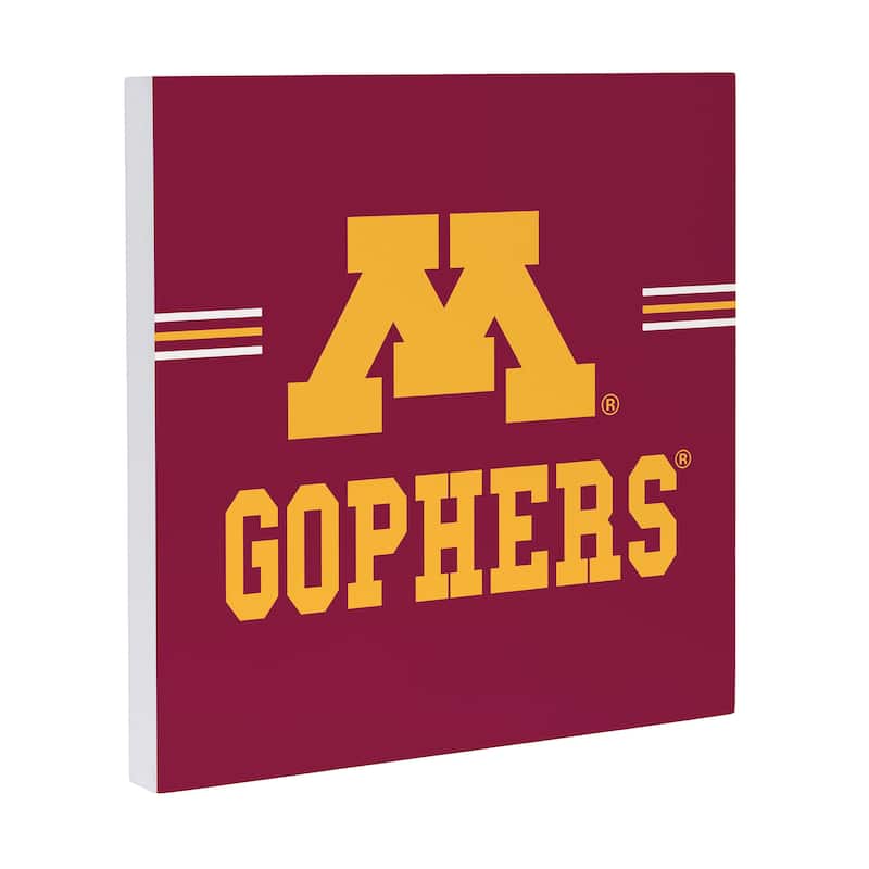 University of Minnesota Wooden Door Decor Wall Sign - Multi-Color
