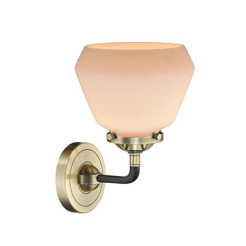 Innovations Lighting Fulton Single Light 9" Tall Bathroom Sconce