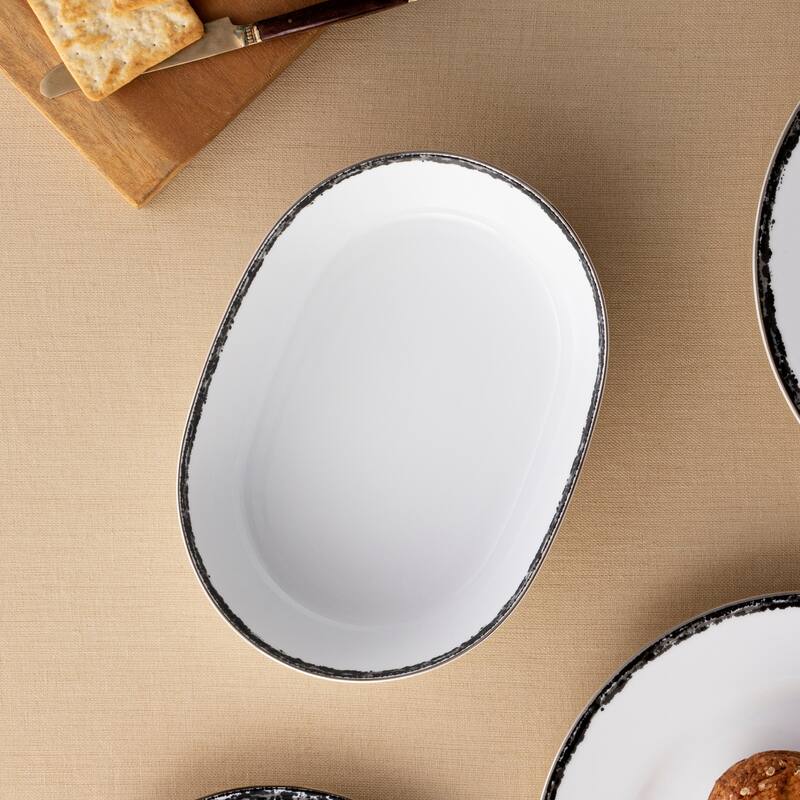 Noritake Rill Oval Vegetable Bowl, 9-3/4", 46 oz