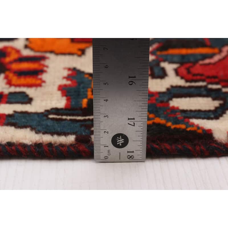ECARPETGALLERY Hand-knotted Kayseri Vintage Red Wool Rug - 5'1 x 10'1