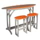 Option Cove Gray/Citrus Orange