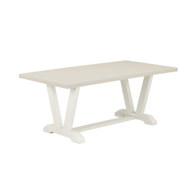 Southwestern Dining Set - 7 Piece Table & Chair Set - Solid Wood Rectangular Table with 6 Parson Chairs - 72