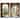 6 ft. Tall Double Sided European Village Canvas Room Divider