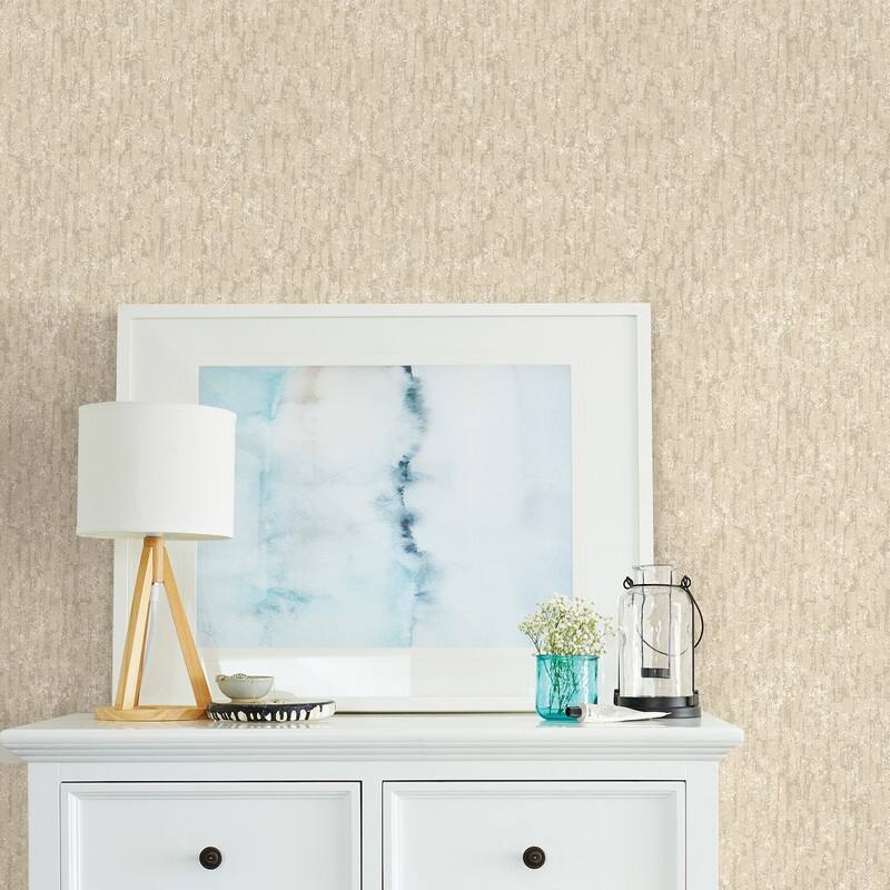 Cole Neutral Winter Plain Wallpaper - 20.5in x 396in x 0.025in