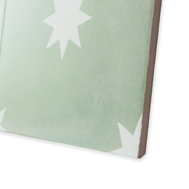 Merola Tile Starlight Sage 17-3/8" x 17-3/8" Porcelain Floor and Wall Tile