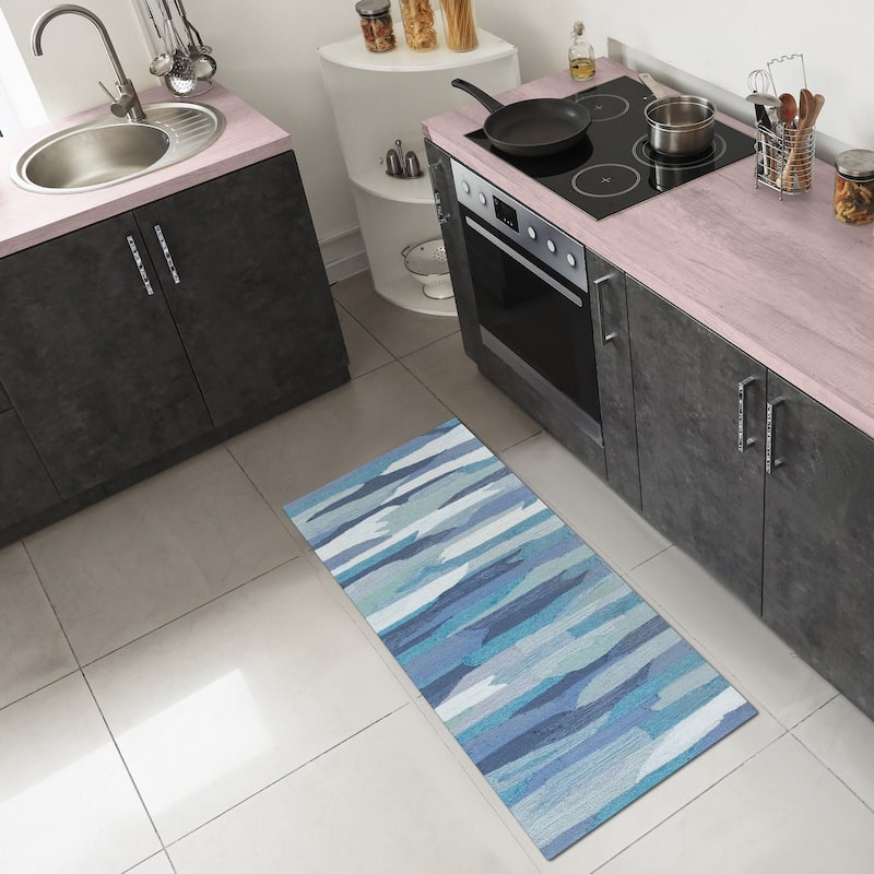 Liora Manne Capri Cloud Indoor/Outdoor Rug Aruba