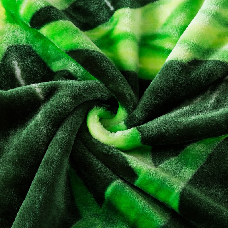 Printed Rachel Plush Blanket 75"x91"