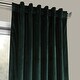 preview thumbnail 49 of 47, Exclusive Fabrics Heritage Plush Velvet Sing Curtain (1 Panel)