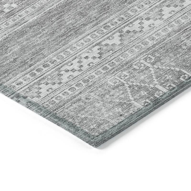 HomeRoots Southwestern Transitional Rectangle Outdoor Rug