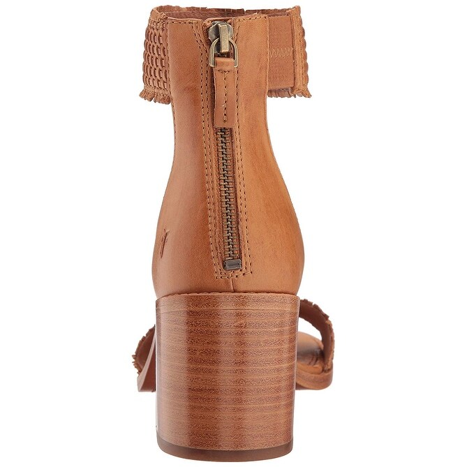 frye bianca woven back zip