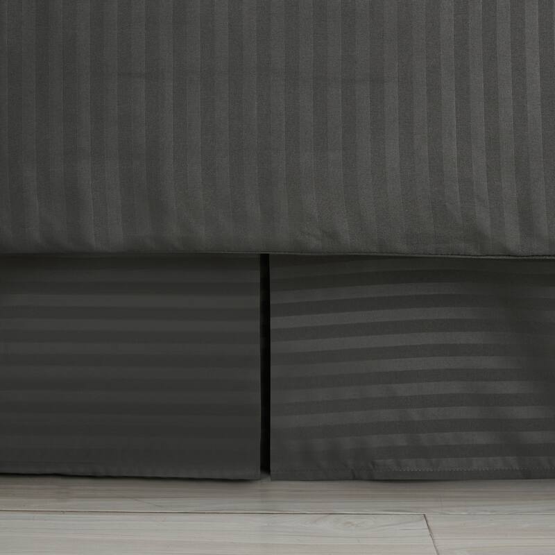 Soft Dobby 8-piece Striped Down Alternative Bed-in-a-Bag Set w/ Sheets