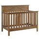 preview thumbnail 16 of 15, Avenue Greene Nassau Rustic Coffee 5-in-1 Convertible Crib