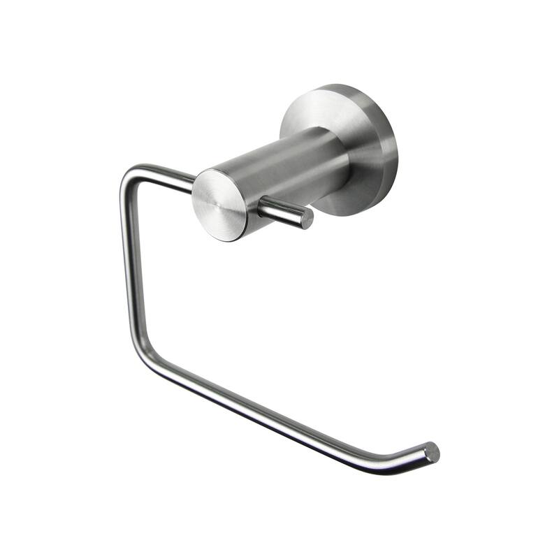 BOANN Solid Stainless Steel Toilet Paper Holder - Nickel