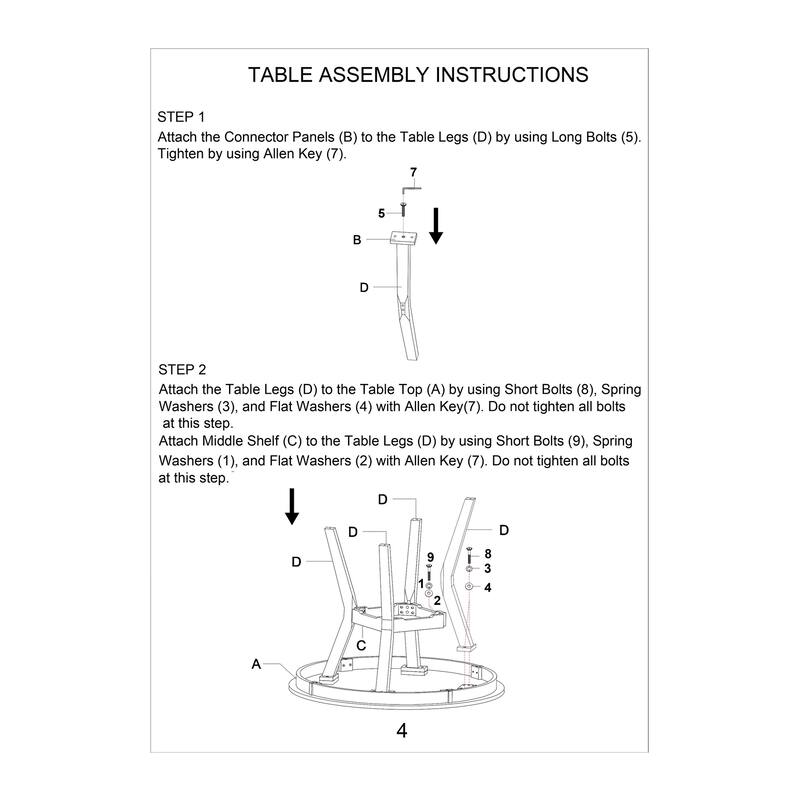 5 Piece Round Dining Table Set, Kitchen Dining Room Furniture Set with Dining Table and 4 Upholstered Side Chairs