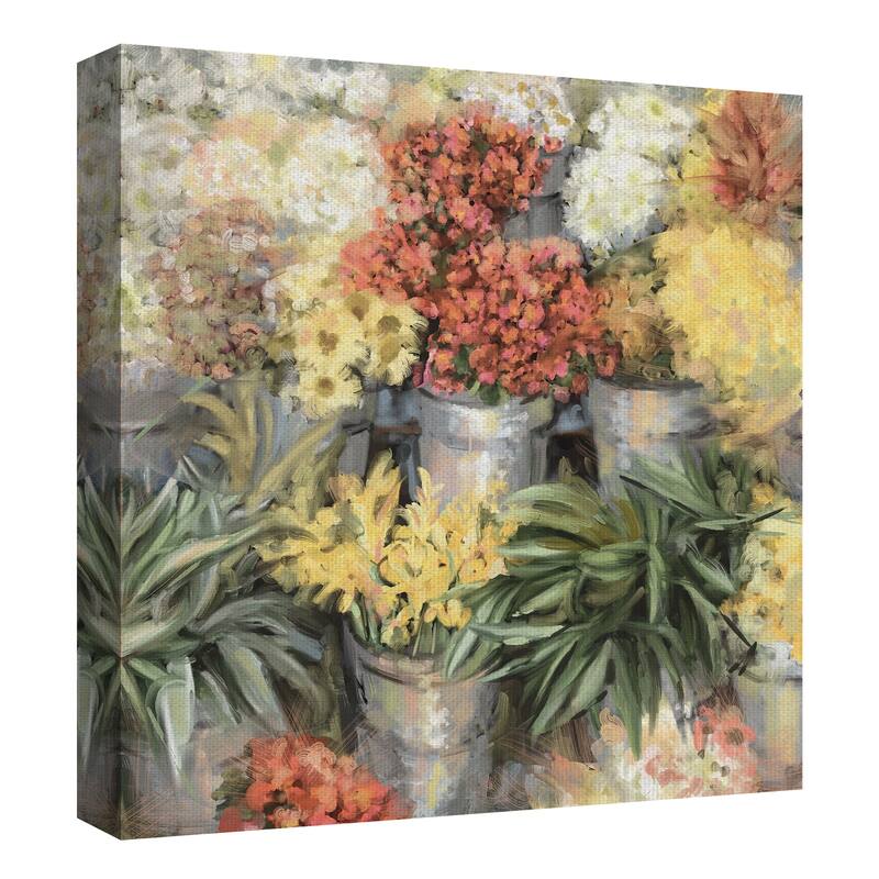 Spring Market by Studio Arts Canvas Art Print