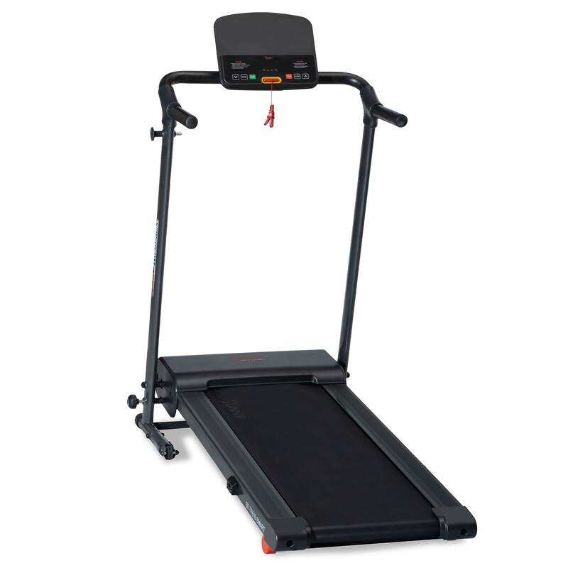 Sunny Health & Fitness SMART Easy Assembly Folding Treadmill - SF-T7610SMART - 49.9 x 27.4 x 50.4 Inch