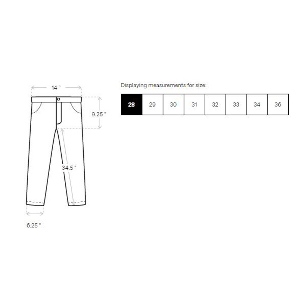 mens jeans size 28 x 36