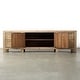 preview thumbnail 3 of 5, Approx.92 Inches Long Four Drawers Sideboard Weathered Natural