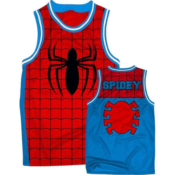 Shop Spiderman Spidey Men S Red Blue Jersey Overstock 18681573