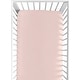 preview thumbnail 1 of 4, Sweet Jojo Designs Solid Blush Pink Celestial Collection Fitted Crib Sheet