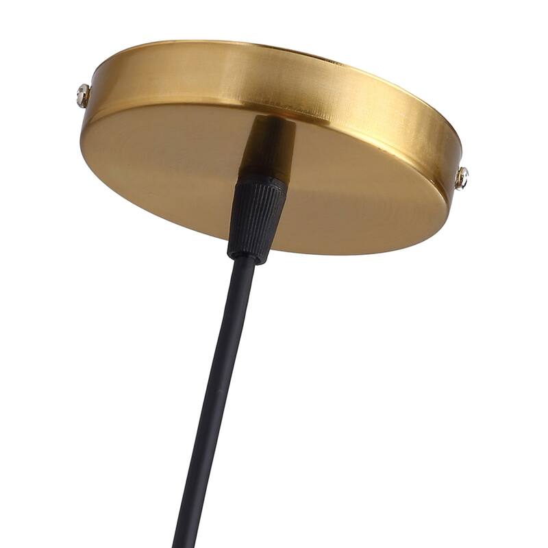 1-Light Rattan Bowl Shade Pendant Lighting - 11.8"D×3.9"W×77.5"H