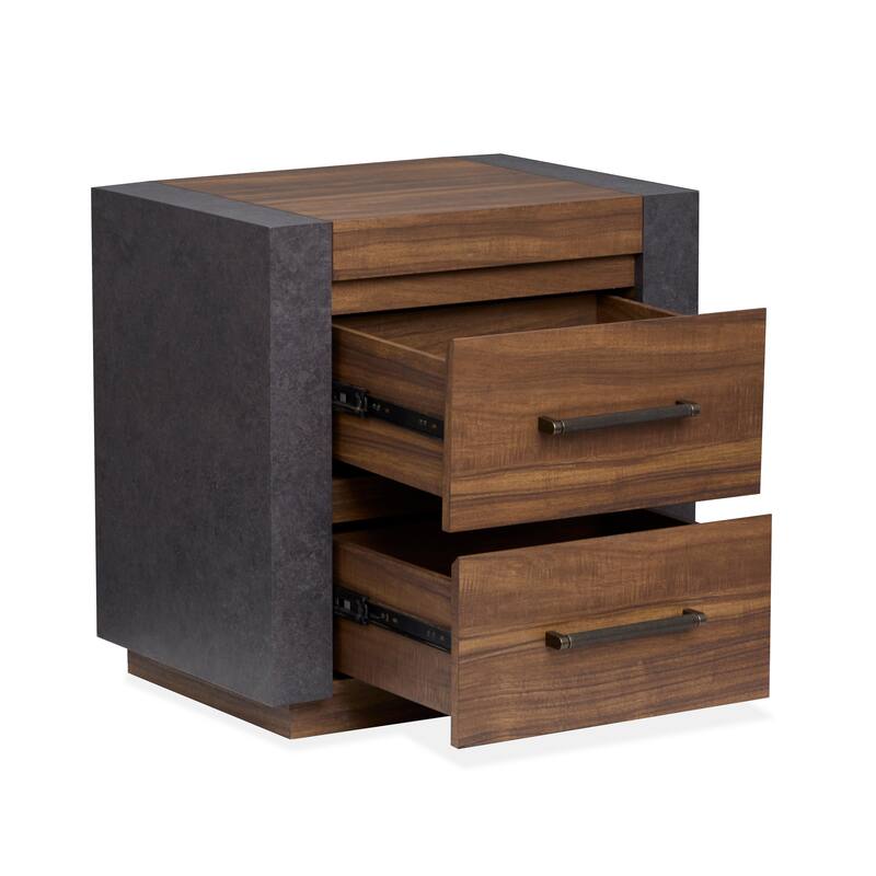 Magnussen Home Jensen Tavern Brown Drawer Nightstand