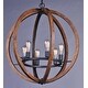 preview thumbnail 4 of 2, Maxim Bodega Bay-Single-Tier Chandelier