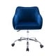 preview thumbnail 86 of 117, Corvus Braff Velvet Upholstered Adjustable Ergonomic Office Chair