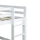 preview thumbnail 4 of 8, Wooden Twin over Twin Loft Bed with Ladder, White