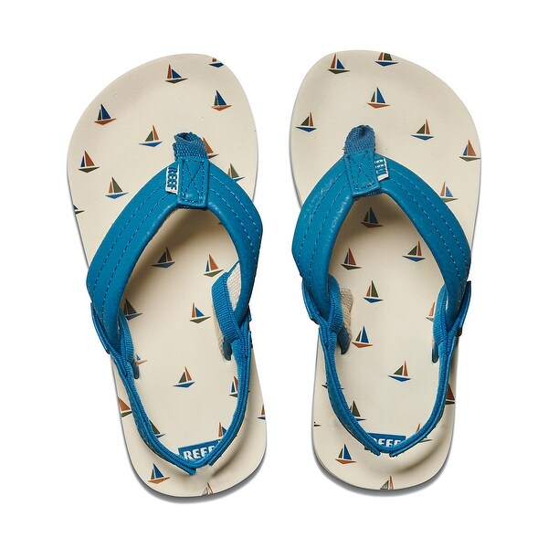 little ahi reef flip flops