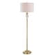 preview thumbnail 4 of 8, Adalyn 60" Crystal / Metal LED Floor Lamp, Brass Gold/Clear by JONATHAN Y - Brass Gold/Clear - 60" H x 15" W x 15" D