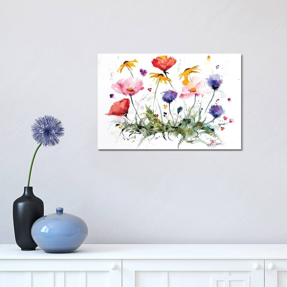 iCanvas "Wildflowers" by Dean Crouser Canvas Print
