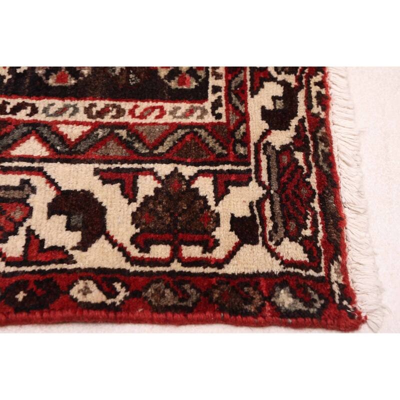 ECARPETGALLERY Hand-knotted Anadol Red Wool Rug - 4'5 x 6'7