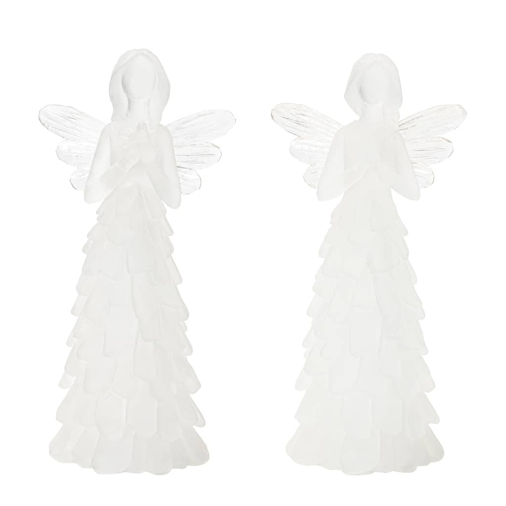 Frosted Angel Figurine (Set of 4)