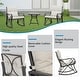 preview thumbnail 14 of 14, COSIEST 3-piece Outdoor Rocking Chair Chat Set with Side Table