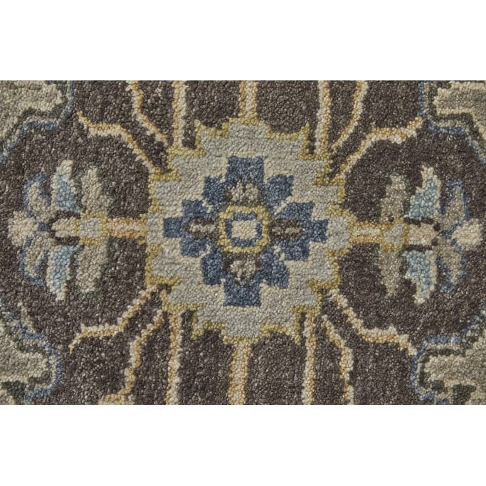 Timaf Floral Stain Resistant Area Rug By HomeRoots - 2' x 3'