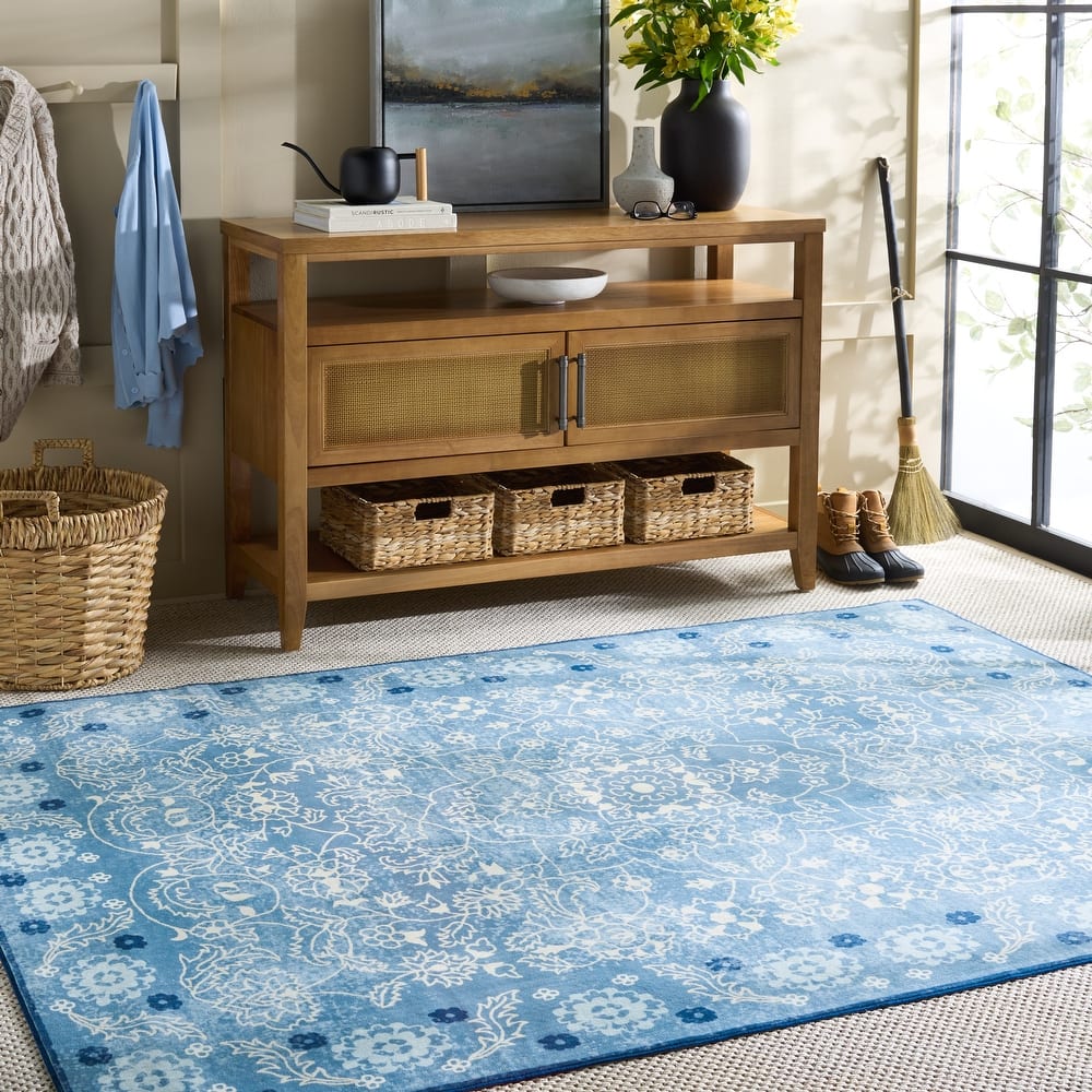 Martha Stewart Gaelle Machine Washable & Slip Resistant Rug