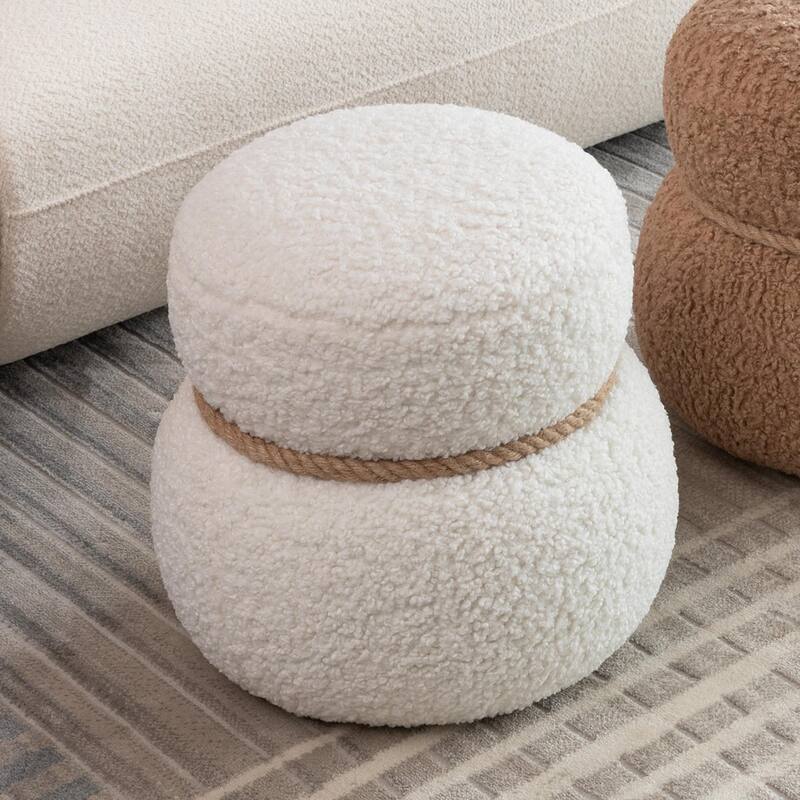 Modern Playful Cute Snowman Stool