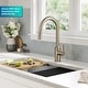 preview thumbnail 145 of 149, Kraus 2-Function 1-Handle 1-Hole Pulldown Sprayer Brass Kitchen Faucet