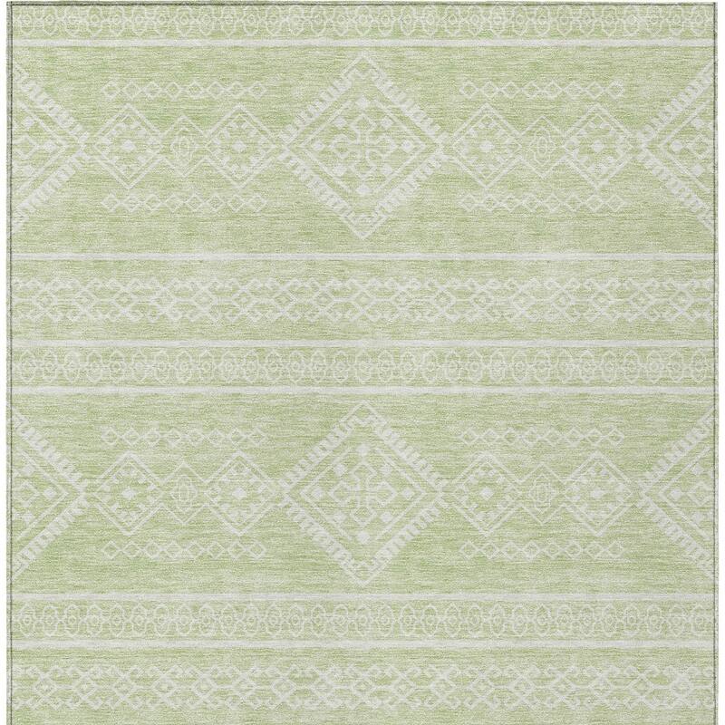 HomeRoots Southwestern Transitional Rectangle Outdoor Rug